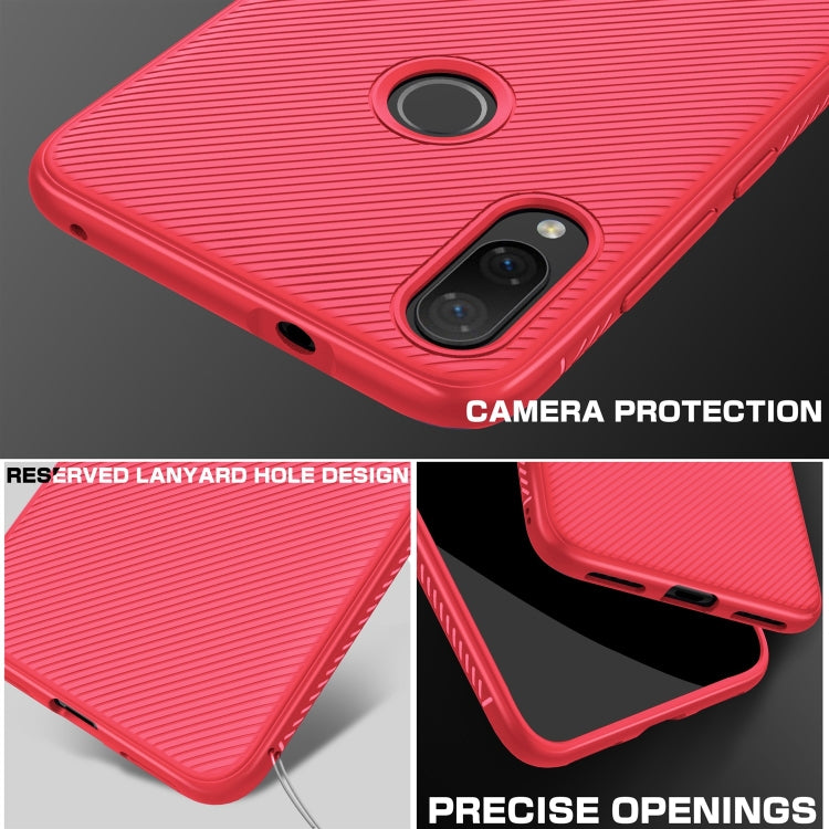 Lenuo Leshen Series Stripe Texture TPU Case for Xiaomi Mi Play