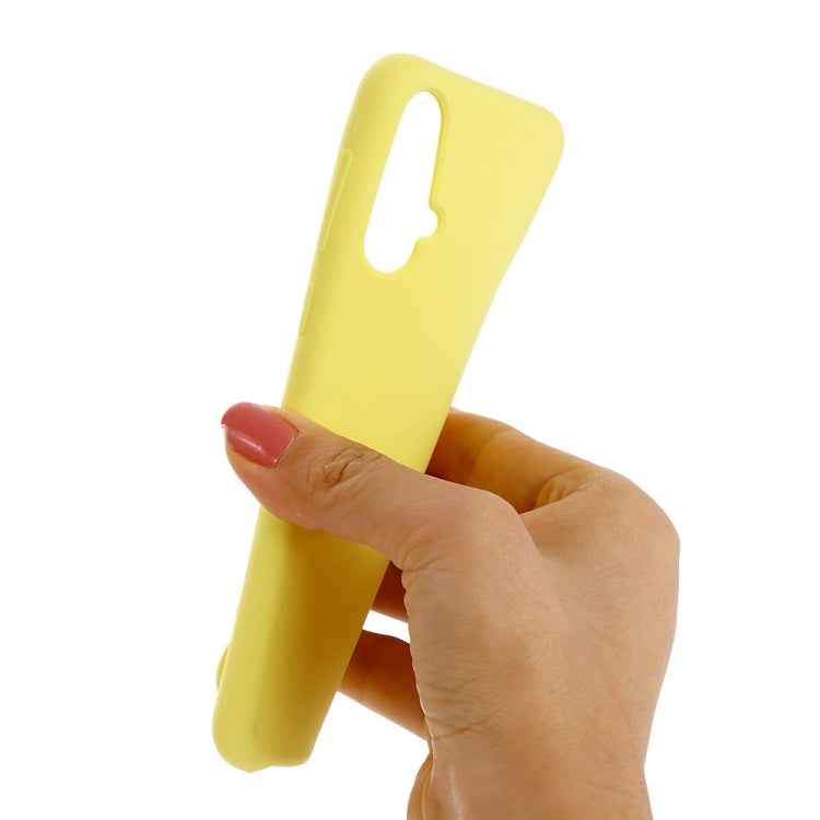 Solid Color Liquid Silicone Dropproof Protective Case for Huawei Nova 5 / Nova 5 Pro