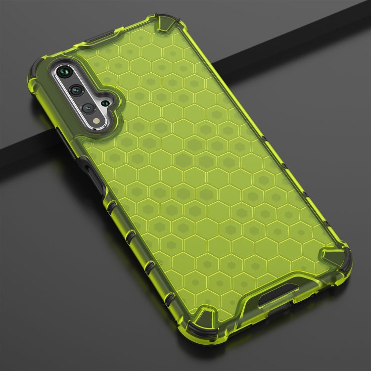 Shockproof Honeycomb PC + TPU Case for Huaiwei Honor 20