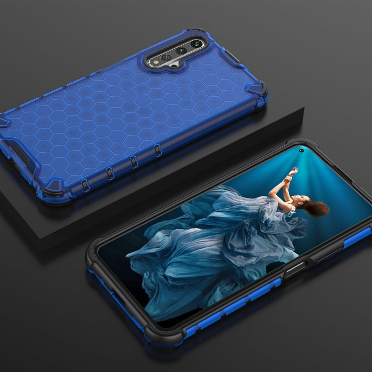 Shockproof Honeycomb PC + TPU Case for Huaiwei Honor 20