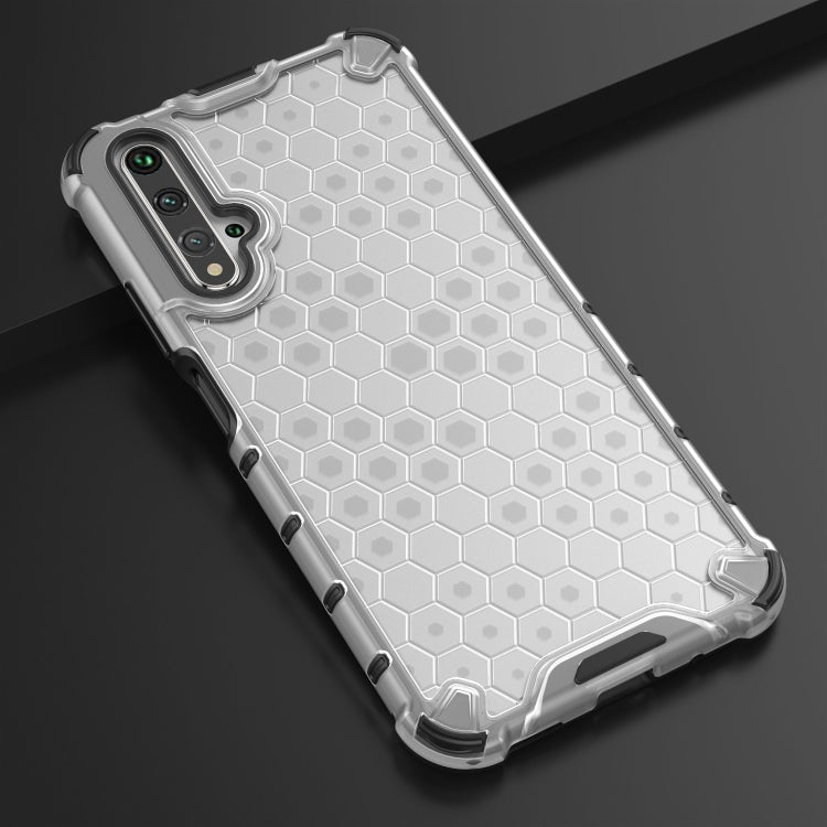 Shockproof Honeycomb PC + TPU Case for Huaiwei Honor 20