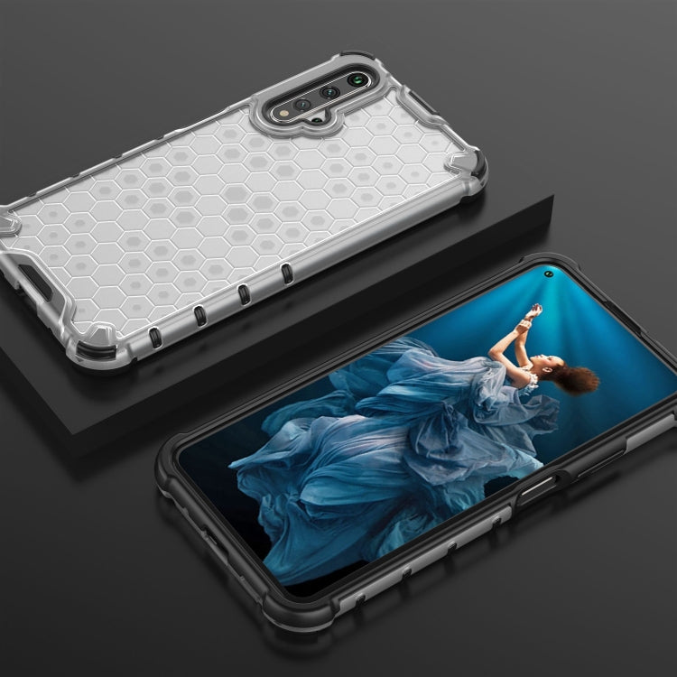 Shockproof Honeycomb PC + TPU Case for Huaiwei Honor 20
