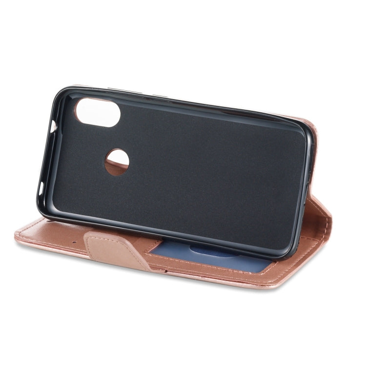 Pressed Printing Mermaid Anchor Pattern Horizontal Flip PU Leather Case for Xiaomi Redmi 6 Pro / Mi A2 Lite, with Holder & Card Slots & Wallet & Photo Frame