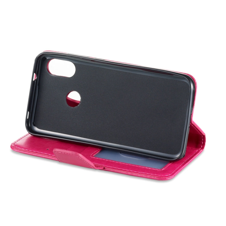 Pressed Printing Mermaid Anchor Pattern Horizontal Flip PU Leather Case for Xiaomi Redmi 6 Pro / Mi A2 Lite, with Holder & Card Slots & Wallet & Photo Frame