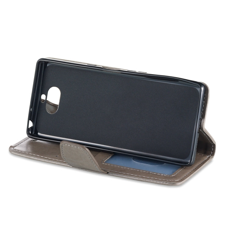 Pressed Printing Mermaid Anchor Pattern Horizontal Flip PU Leather Case for Sony Xperia 10 / XA3, with Holder & Card Slots & Wallet & Photo Frame