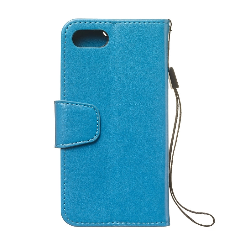 Pressed Printing Mermaid Anchor Pattern Horizontal Flip PU Leather Case for Sony Xperia XZ4 Comact, with Holder & Card Slots & Wallet & Photo Frame