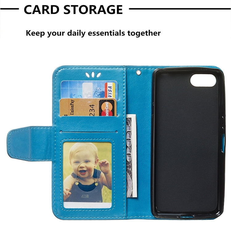 Pressed Printing Mermaid Anchor Pattern Horizontal Flip PU Leather Case for Sony Xperia XZ4 Comact, with Holder & Card Slots & Wallet & Photo Frame