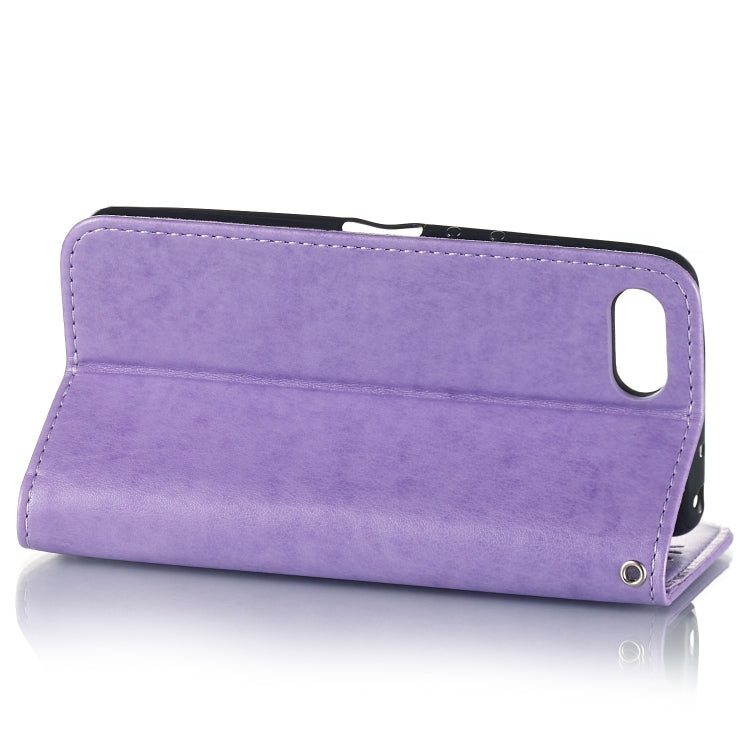 Pressed Printing Mermaid Anchor Pattern Horizontal Flip PU Leather Case for Sony Xperia XZ4 Comact, with Holder & Card Slots & Wallet & Photo Frame