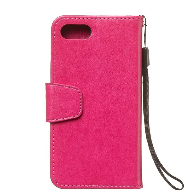 Pressed Printing Mermaid Anchor Pattern Horizontal Flip PU Leather Case for Sony Xperia XZ4 Comact, with Holder & Card Slots & Wallet & Photo Frame