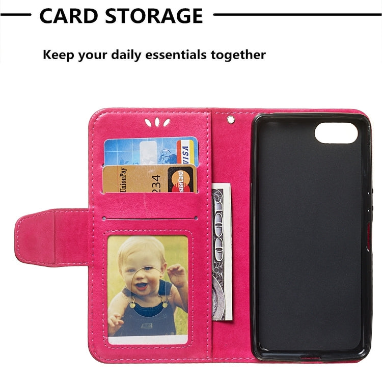 Pressed Printing Mermaid Anchor Pattern Horizontal Flip PU Leather Case for Sony Xperia XZ4 Comact, with Holder & Card Slots & Wallet & Photo Frame