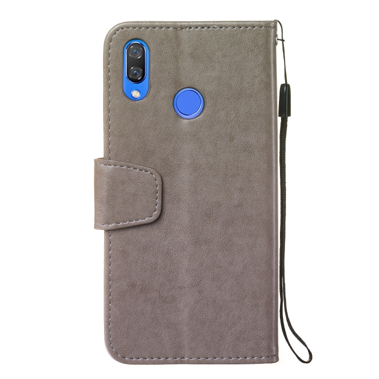 Pressed Printing Mermaid Anchor Pattern Horizontal Flip PU Leather Case for Huawei Nova 3i / P Smart Plus, with Holder & Card Slots & Wallet & Photo Frame