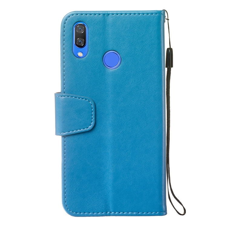 Pressed Printing Mermaid Anchor Pattern Horizontal Flip PU Leather Case for Huawei Nova 3i / P Smart Plus, with Holder & Card Slots & Wallet & Photo Frame