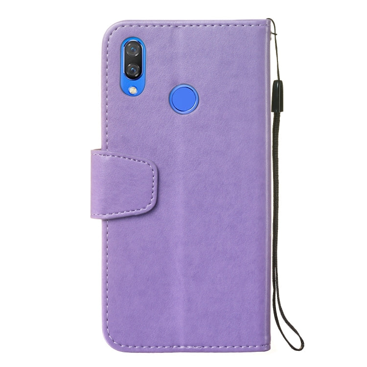 Pressed Printing Mermaid Anchor Pattern Horizontal Flip PU Leather Case for Huawei Nova 3i / P Smart Plus, with Holder & Card Slots & Wallet & Photo Frame