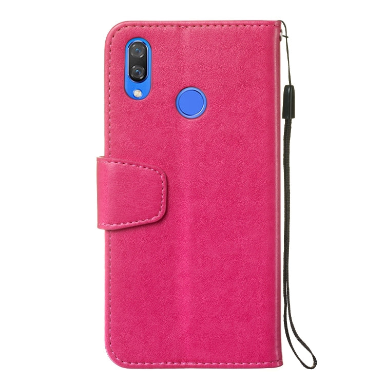 Pressed Printing Mermaid Anchor Pattern Horizontal Flip PU Leather Case for Huawei Nova 3i / P Smart Plus, with Holder & Card Slots & Wallet & Photo Frame