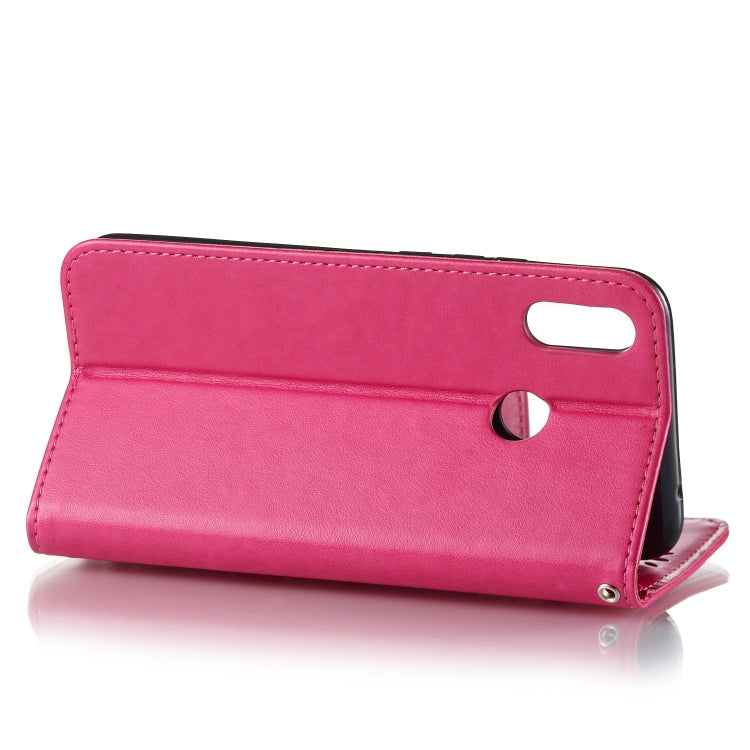 Pressed Printing Mermaid Anchor Pattern Horizontal Flip PU Leather Case for Huawei Nova 3i / P Smart Plus, with Holder & Card Slots & Wallet & Photo Frame