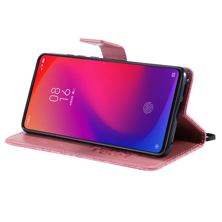 Pressed Printing Sunflower Pattern Horizontal Flip PU Leather Case for Xiaomi Mi 9T & Mi 9T Pro & Redmi K20 & K20 Pro, with Holder & Card Slots & Wallet & Lanyard