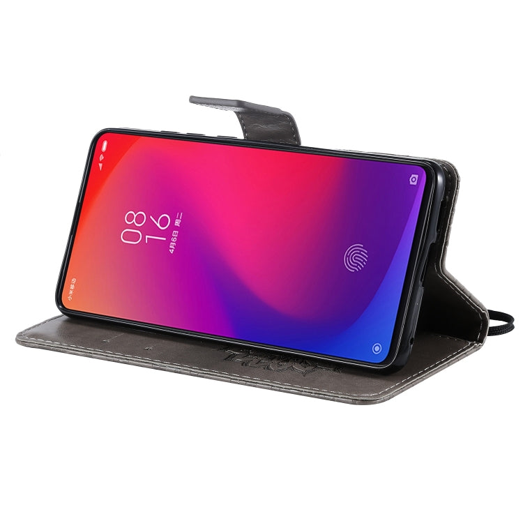 Pressed Printing Sunflower Pattern Horizontal Flip PU Leather Case for Xiaomi Mi 9T & Mi 9T Pro & Redmi K20 & K20 Pro, with Holder & Card Slots & Wallet & Lanyard