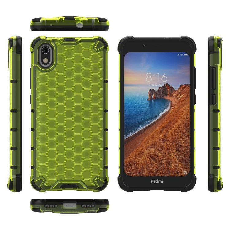 For Xiaomi Redmi 7A Shockproof Honeycomb PC + TPU Case