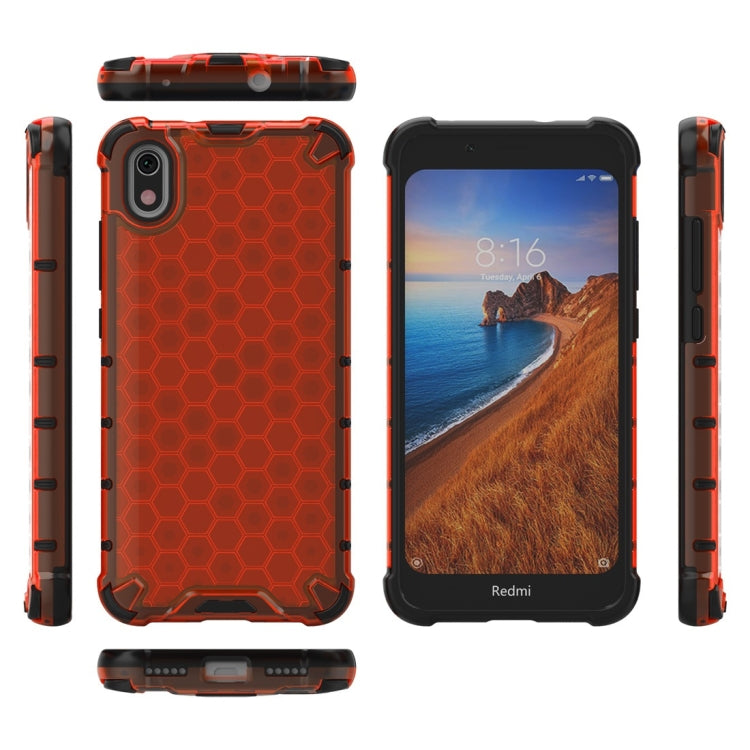 For Xiaomi Redmi 7A Shockproof Honeycomb PC + TPU Case