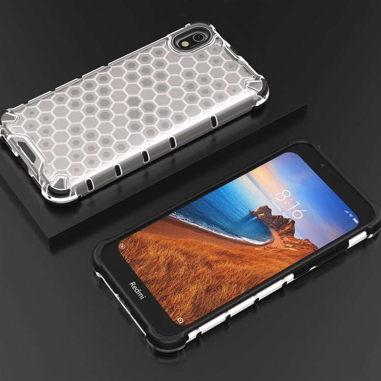 For Xiaomi Redmi 7A Shockproof Honeycomb PC + TPU Case