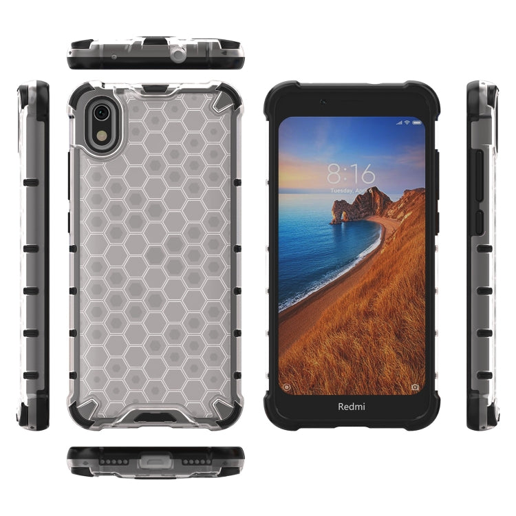 For Xiaomi Redmi 7A Shockproof Honeycomb PC + TPU Case