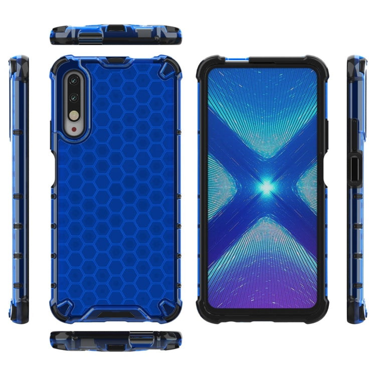 For Huawei Honor 9X / 9X Pro Shockproof Honeycomb PC + TPU Case