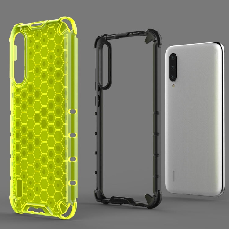 For Xiaomi Mi CC9e / A3 Shockproof Honeycomb PC + TPU Case