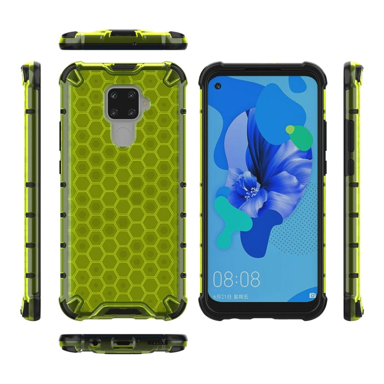 For Huawei Nova 5i Pro / Mate 30 Lite Shockproof Honeycomb PC + TPU Case