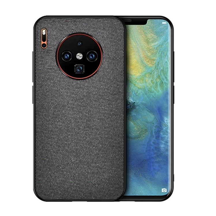 For Huawei Mate 30 Pro Shockproof Cloth Texture PC + TPU Protective Case