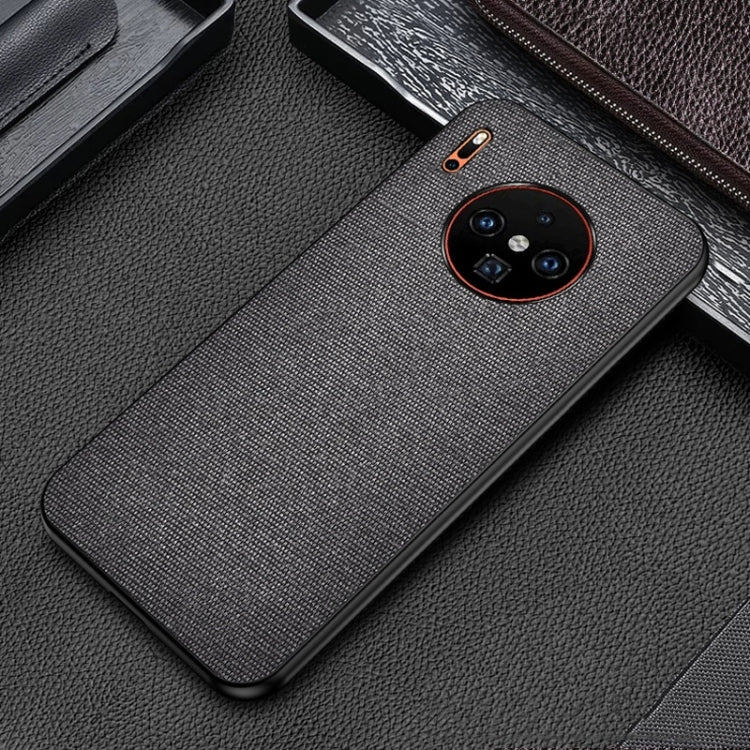 For Huawei Mate 30 Pro Shockproof Cloth Texture PC + TPU Protective Case