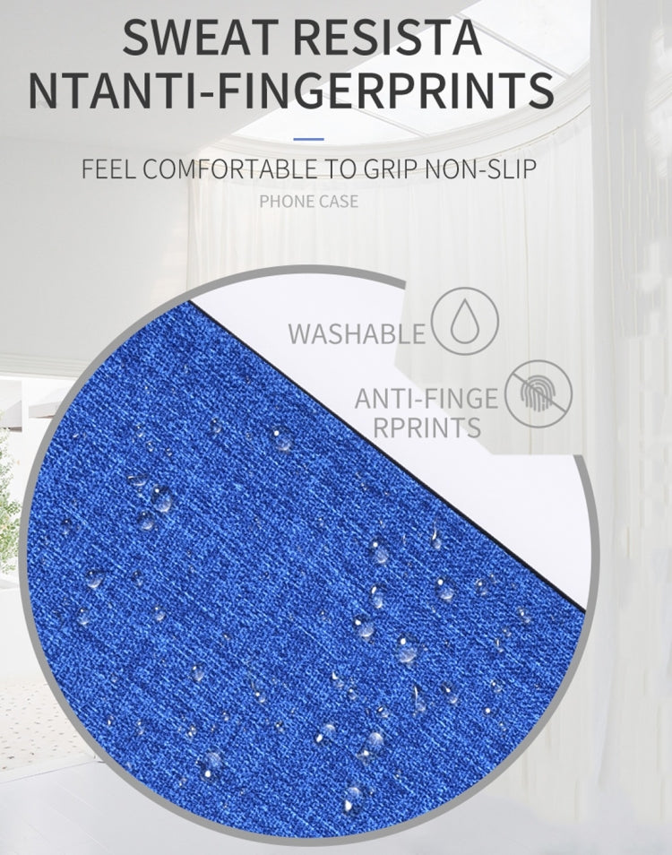 For Xiaomi Redmi Note 8 Pro Shockproof Cloth Texture PC + TPU Protective Case