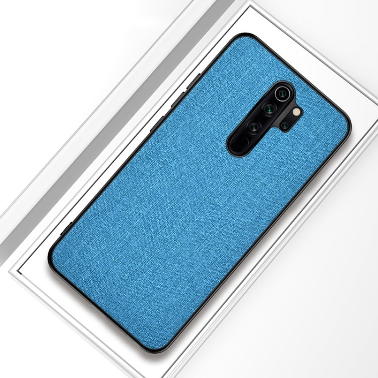 For Xiaomi Redmi Note 8 Pro Shockproof Cloth Texture PC + TPU Protective Case