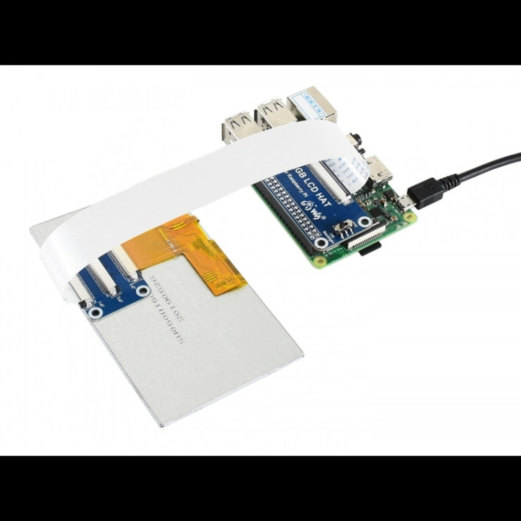 Waveshare 5 inch 800x480 Pixel IPS Display Screen for Raspberry Pi, DPI interface, no Touch