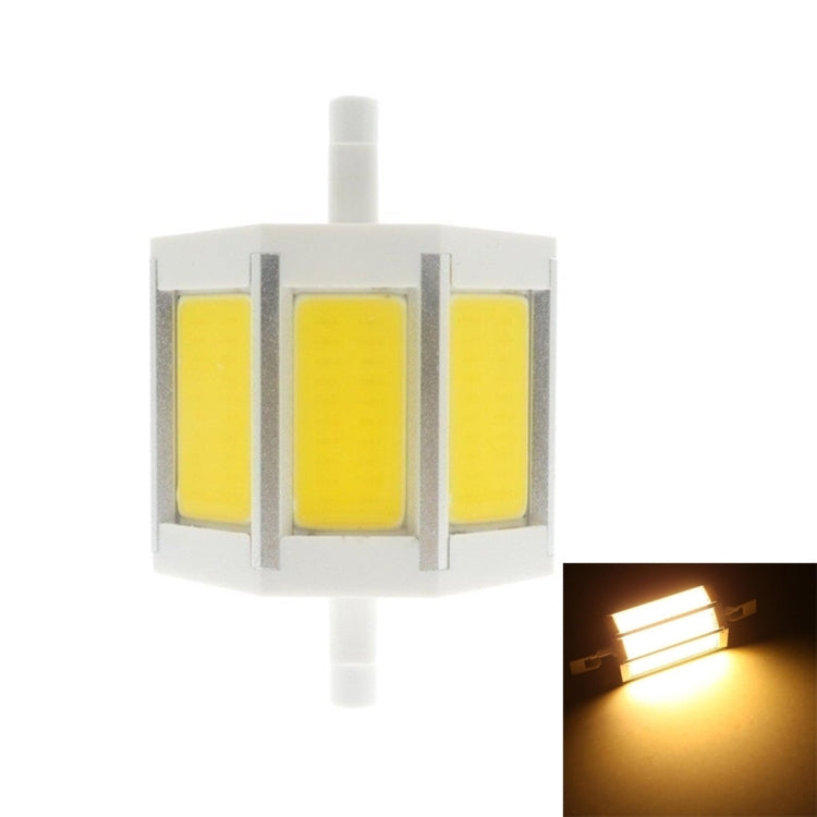 YWXLight R7S 7W 78mm COB Corn Light Bulb, AC 85-265V