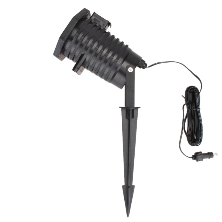 YWXLight 6W 12 Card IP65 Waterproof Snowflake Christmas Projection Light