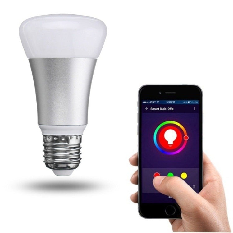 YWXLight E27 RGBW LED Infrared Remote Control Home Lighting Bluetooth Wifi APP Control Smart Light, AC 85-265V