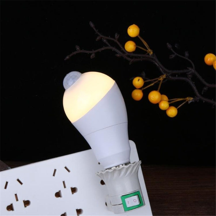 YWXLight E27 5W Indoor Lighting PIR Infrared Sensor Light