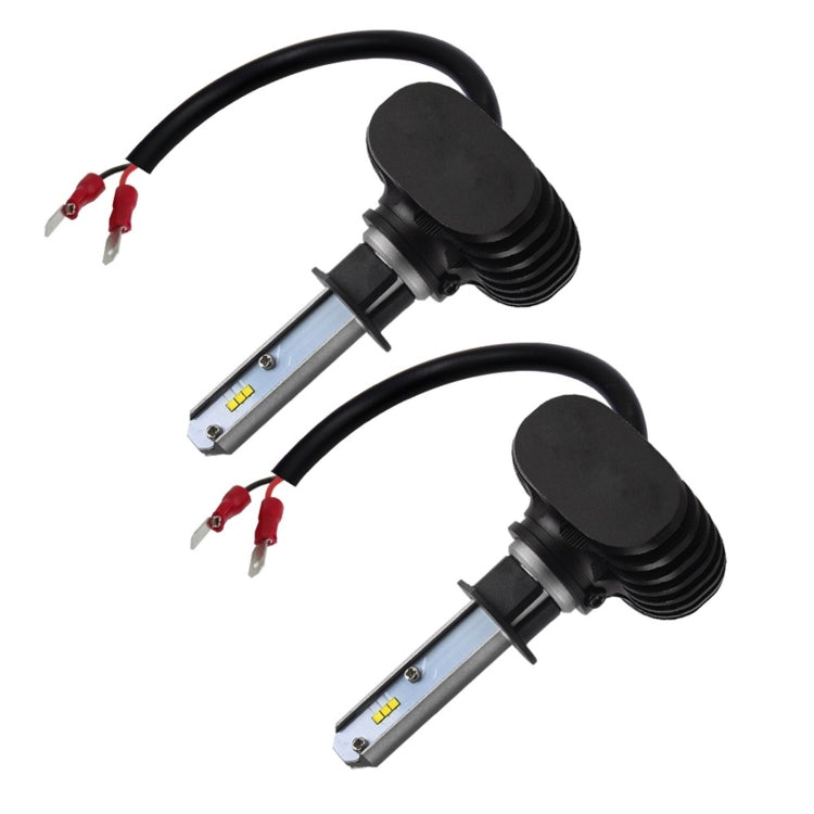 YWXLight H1 LED Headlight Bulb Conversion Kit, Fog Light, HID or Halogen Head Replacement Parts, 50W 8000lm 6000K White Light Source