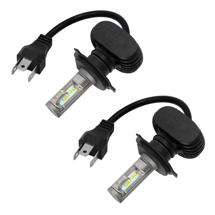 YWXLight H4 LED Headlight Bulb Conversion Kit, Fog Light, HID or Halogen Head Replacement Parts, 50W 8000lm 6000K White Light Source