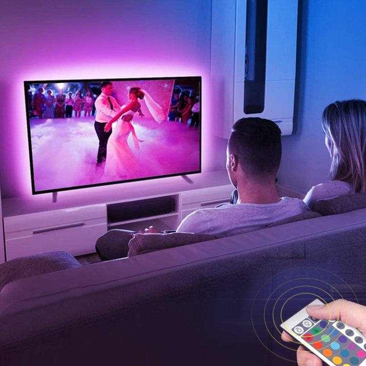 YWXLight 5m 5V RGB Bluetooth Phone APP Control LED Music Light Strip Set