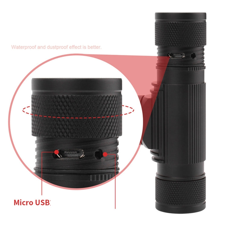 YWXLight L2 6500K 1000LM USB Rechargeable Aluminum Alloy Waterproof Strong Light LED Headlamp