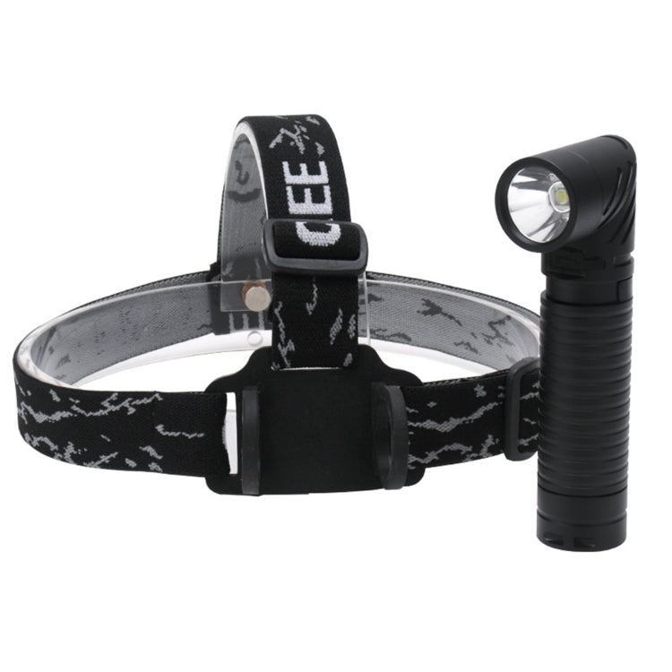 YWXLight 700LM Head-mounted Aluminum Alloy USB Rechargeable Strong Head Lamp Outdoor Camping Night Fishing Flashlight