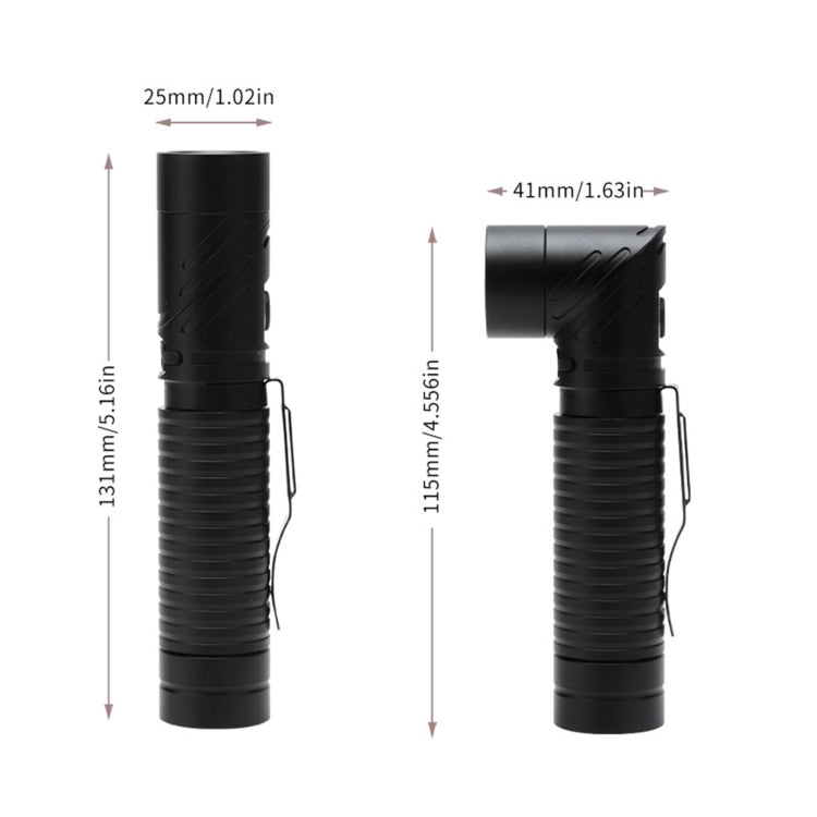YWXLight 700LM Head-mounted Aluminum Alloy USB Rechargeable Strong Head Lamp Outdoor Camping Night Fishing Flashlight