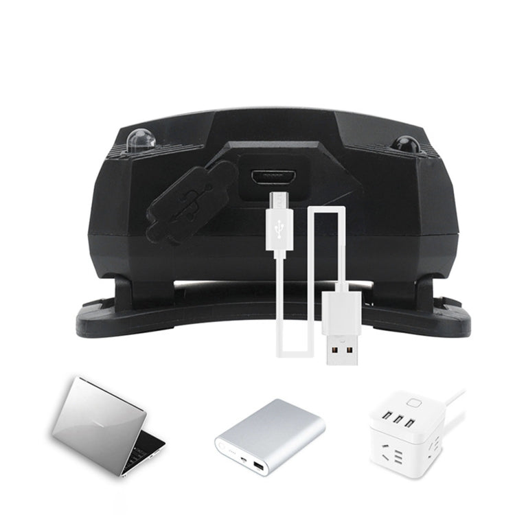 YWXLight XPG+COB Charging Induction Strong Light Headlight with Power Display