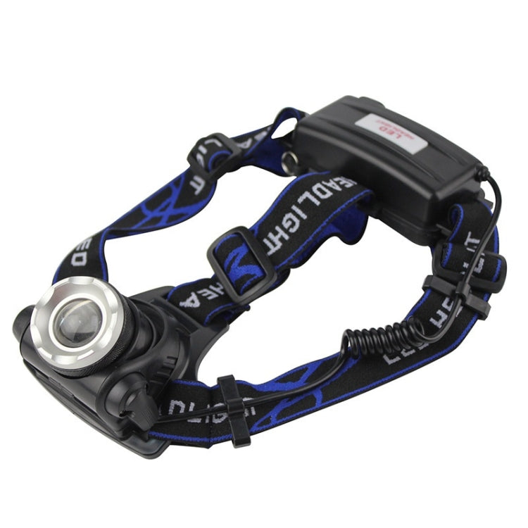YWXLight T6 1000LM Rechargeable Zoom Far and Near Illumination Strong Light Outdoor Fishing Headlight