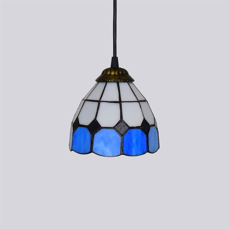 YWXLight 6 inch Dining Room Kitchen Bedroom Glass Pendant Light Ceiling Hanging Lamp
