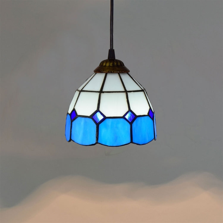 YWXLight 6 inch Dining Room Kitchen Bedroom Glass Pendant Light Ceiling Hanging Lamp