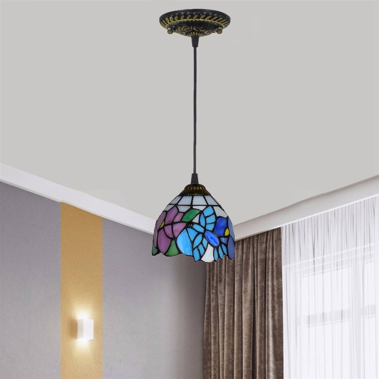 YWXLight 6 inch Hummingbird Glass Pendant Light Ceiling Hanging Lamp