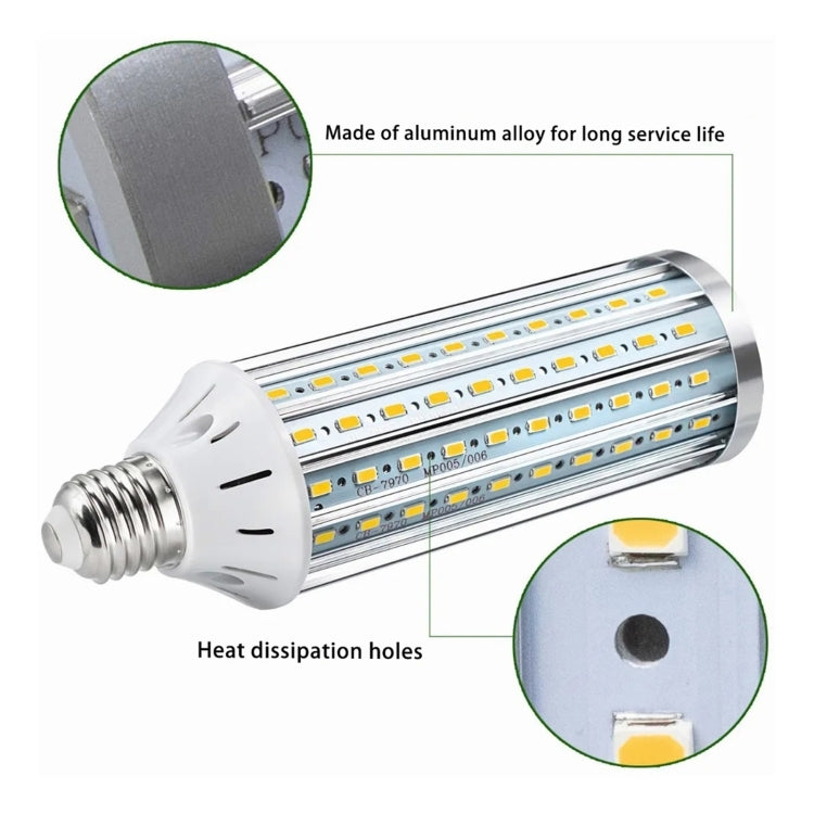 YWXLight E27 45W 140LEDs SMD 5730 4500LM LED Corn Light