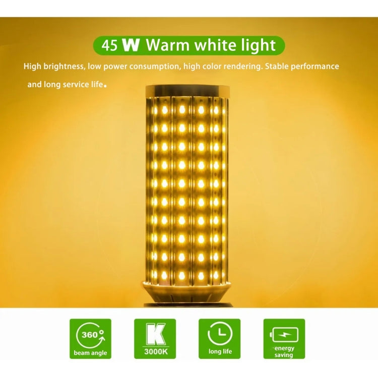 YWXLight E27 45W 140LEDs SMD 5730 4500LM LED Corn Light